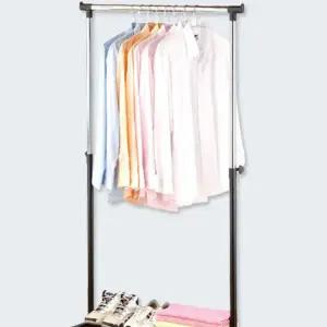 [하프클럽/]기본형행거 바퀴 공간활용 기본형 이동행거 옷걸이 이동식