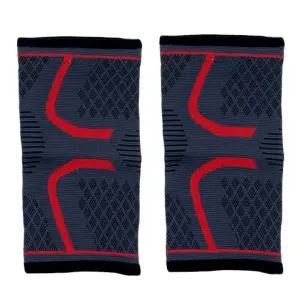 핏분 무릎 니 보호대 아대 슬리브 헬스 운동 레드 X2