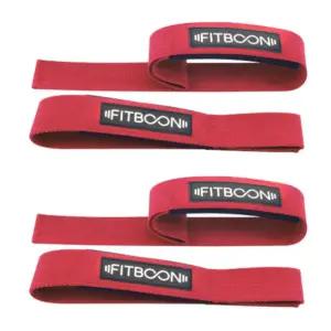 핏분 웨이트 헬스 운동 스트랩 아대 보호대 레드 X2