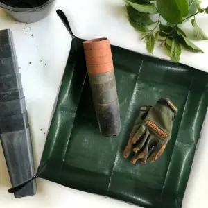 매트 원예 베란다 분갈이 M 화분 실물 (WFKBLK9)