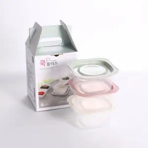 국산 전자렌지용 밀폐용기 쿡플러스 1호 반찬통 집밥 판촉물 돌잔치