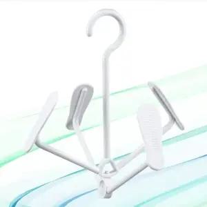 접이식 회전 신발걸이 다용도 건조대 가정용 행거 (WFKBLRK)