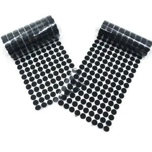 [하프클럽/]스티커 원형 찍찍이 밀림방지 고정 까슬이보슬이 5쌍