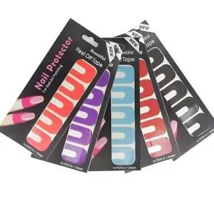 네일 셀프 매니큐어 네일스티커 가이드 프로텍터 (WFKBRPS)