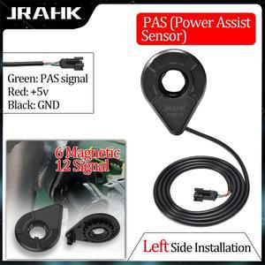 JRAHK 6 자석 단일 홀 PAS 센서 펄스 보조 전기 자전거 페달 시스템 속도 전자