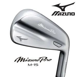 [미즈노] 프로 M-15 아이언 2025년 6개 세트 병행 AS보증 S, 스틸