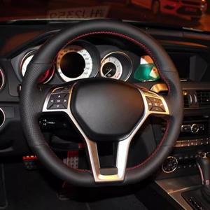 메르세데스 벤츠 호환 A45 AMG 호환 호환 W176 C63 W204 CLA C117 CLS S-클래스 2011-용 수제 인조가죽 자
