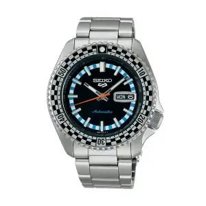 [세이코알바]세이코 남성 남자 블랙 하늘 실버 오토매틱 메탈시계 SRPK67K1