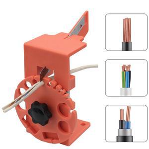 휴대용 구리 와이어 스트리퍼 수동 기계 케이블 도구