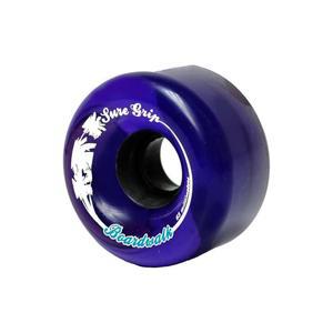 Sure-Grip 보드워크 휠 - 슈퍼 하이 리바운드 우레탄 78A 듀로미터 야외 스케이팅에 이상적이며 초보자 친화적 8팩, 보라색(65mm D X 36mm W 사이즈)으로 제공됩