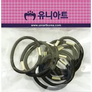 유니아트 검정머리끈 개(1개입)