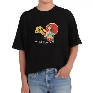 오버핏반팔티 태국관광 타이랜드 방콕 다양한색상 전사이즈 (WFKC73V)