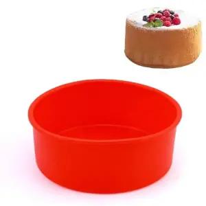 반구몰드 원형 실리콘 케이크 틀 610인치 베이킹 팬 탈형 푸딩 제조