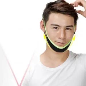 남성 매끄러운 라인 만들기 찍찍이 밴드 페이스리프트 (WFKDFVA)