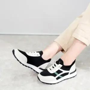 [제이시]제이시 소가죽 발볼 편한 원피스 니트 운동화 K343