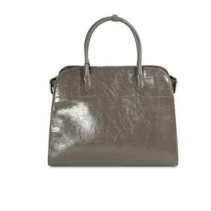 토트크로스 가죽 여성 핸드백 레더 정장 가방 그레이 (WFKDXOA)