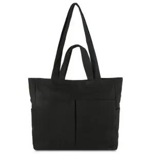 고품질 토트숄더백 캐주얼 캔버스 기저귀 가방 블랙 (WFKDXNV)