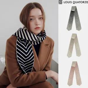 루이까또즈 베레시트 울 혼방 니트 머플러 2DMK803