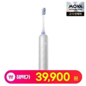 [원데이빅딜! 3.9만] 모바 Fresh Pro 스마트 전동칫솔 실버 IoT 앱연동 AI압력조절 10단계 진동조절 3D클린 플라그 제거