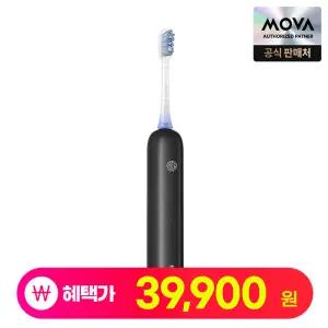 [원데이빅딜! 3.9만] 모바 Fresh Pro 스마트 전동칫솔 블랙 IoT 앱연동 AI압력조절 10단계 진동조절 3D클린 플라그 제거
