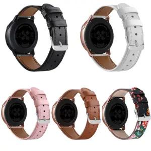갤럭시워치3 41mm 45mm용 가죽밴드 스트랩 시계줄 트랩 시계 마트 액티브