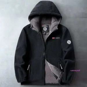 남자 워크웨어 노르웨이 후드 벨벳 두꺼운 후리스 자켓 점퍼 바람막이 집업 겨울ssu241