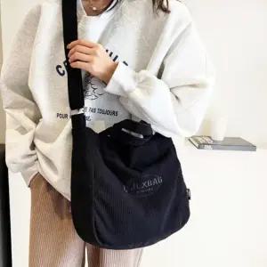 크로스 골덴 빅백 가을 쇼퍼 여성 가방 블랙 (WFKDY0R)