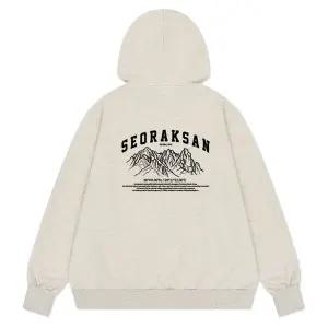 [폴앤폴]설악산 오버핏 남여공용 후드티 5컬러_P414740329