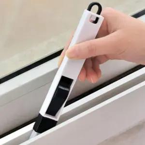 쓰레받기 창틀틈새브러쉬 틈새미니솔 창틀청소 창문틀청소