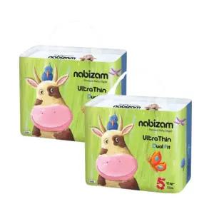 나비잠 기저귀 울트라씬듀얼핏 밴드형 특대형 32pX2팩 BNS