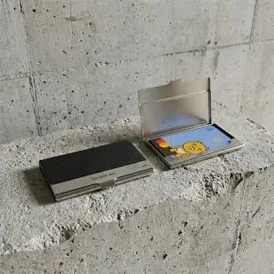 [폭스바겐] 스테인레스스틸 라인 각인 카드지갑