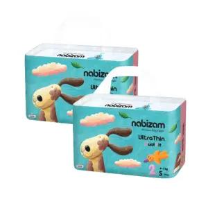 나비잠 기저귀 울트라씬듀얼핏 밴드형 소형 44p X 2팩 BNS