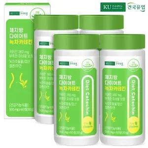 [건국유업] 체지방 다이어트 녹차카테킨 60정x4개(4개월)