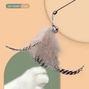 고양이장난감인형 스프링 낚시대 2종 세트 WFG7G1R