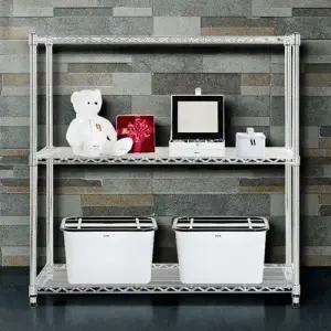 450x1200x1200 3단 베란다렉 앵글선반제작 선반장수납 WEC74D3