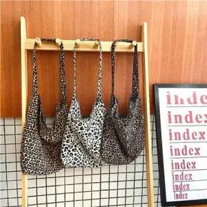 숄더백 CU 여성 여행 에코백 가방 히피 레오파드 호피 WEDDC9F
