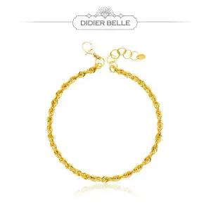 디디에벨라 24k 순금 꽈배기 팔찌7.5g