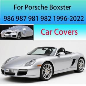 [호환품]포르쉐 호환 Boxster 986 987 981 982 1996- 자동차 커버 야외 태양 그늘 비 눈 먼지 서리 방지 자