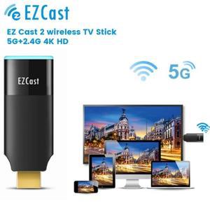 Ezcast 5G 무선 와이파이 어댑터 TV 스틱 디스플레이 동글 스크린 미러 DLNA 비디오 컨버터 아이폰 호환 14