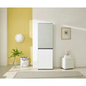 [아시안데코]데코라인 비크 다용도 주방수납장 600 올리브그린 방문설치