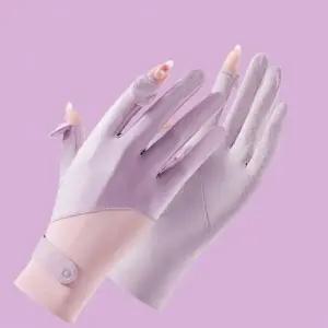 여성 손가락 운전장갑 햇빛차단 스마트폰 터치장갑