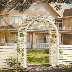 정원 아치 대문 덩굴 장미 포도나무 테라스 펜션 화단