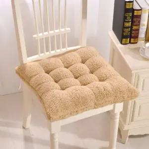 양털엉따방석 의자방석 사무실 식탁 좌식 겨울 사무실방석 털방석 식탁방석 겨울방석 좌식방석