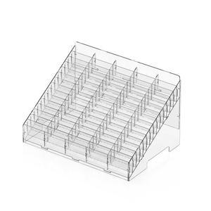 명함 꽂이 수납함 위병소 보관함 12칸 선반 카운터 가로세로21x15x17cm 2x6 신분증 출입증 회사