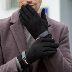 방한 장갑 기모 남자 안감 겨울 터치 스웨이드