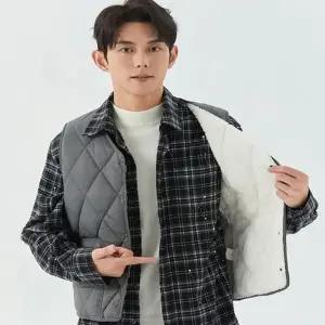 안감 기모 조끼 겨울 3컬러 남자 이너 보온 사무실