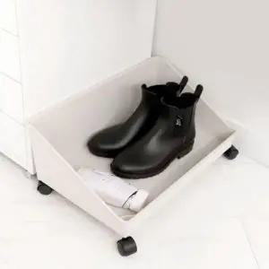 ( )이동식 바퀴 정리함 가방 신발 책가방 물품수납함