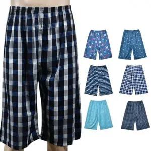 쾌적한 착용감 레이온 남성 7부 파자마 팬츠 0059rh