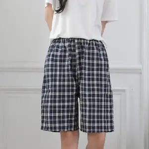 빅사이즈 남녀공용 반바지 주머니 파자마 남자 남성 여자 여성 바지 편한 밴딩 팬츠