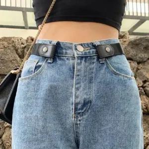 프리벨트 PK 노버클 길이조절 캐쥬얼 고탄력 허리띠 WEDDC42